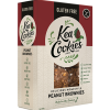 6 packs of Peanut Brownie Cookies - Gluten, Wheat, Dairy and Egg Free