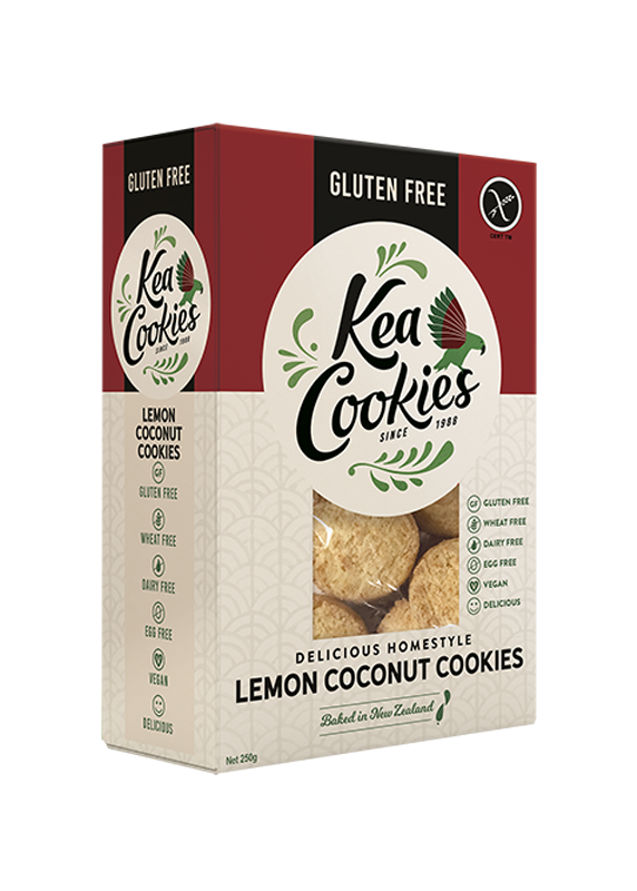 Kea Cookies Lemon Coconut