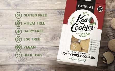 Kea Classics - 6 packs of 250g Kea Cookies Classic Cookies: Choc Chip, Gingernut, Macadamia, Peanut Brownie, Hokey Pokey and Lemon Coconut