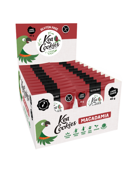 Large Macadamia Cookie - Pack of 20 x 40g Single packs